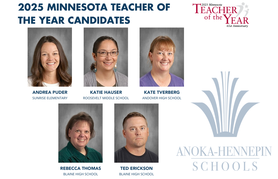 2025 Minnesota Teacher of the Year candidates
